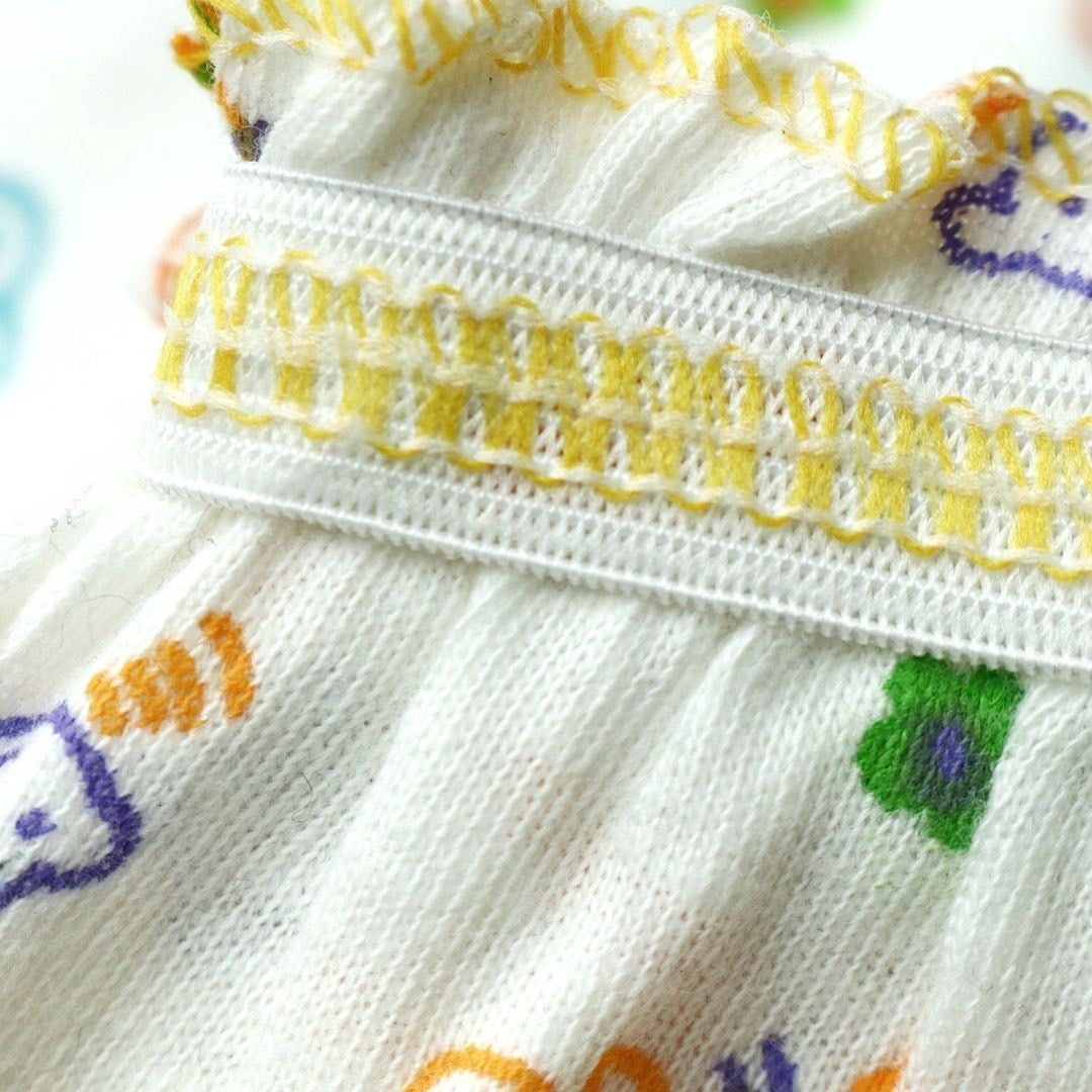 Kids White & Multicolor Bloomers & Underwears