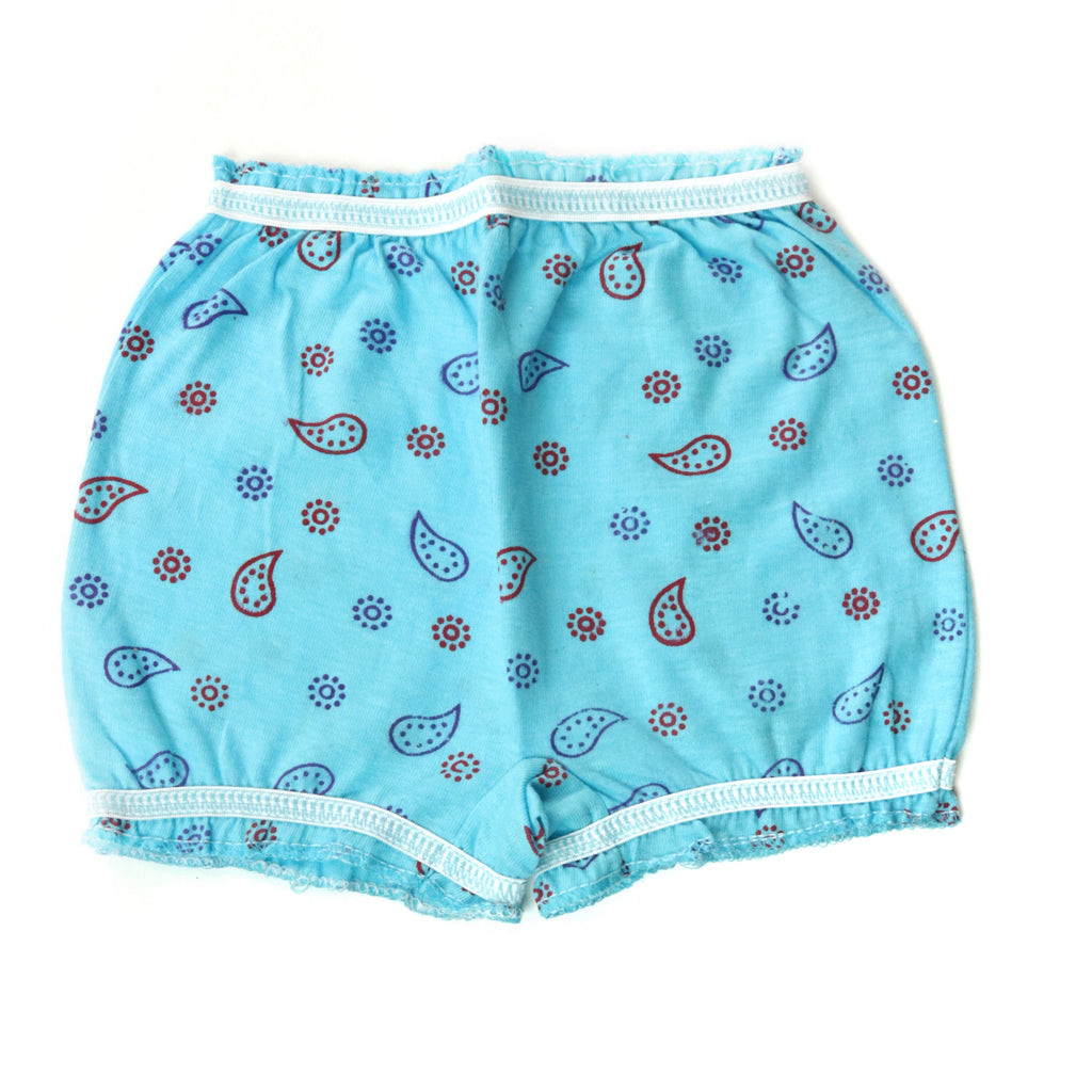 Kids White & Multicolor Bloomers & Underwears