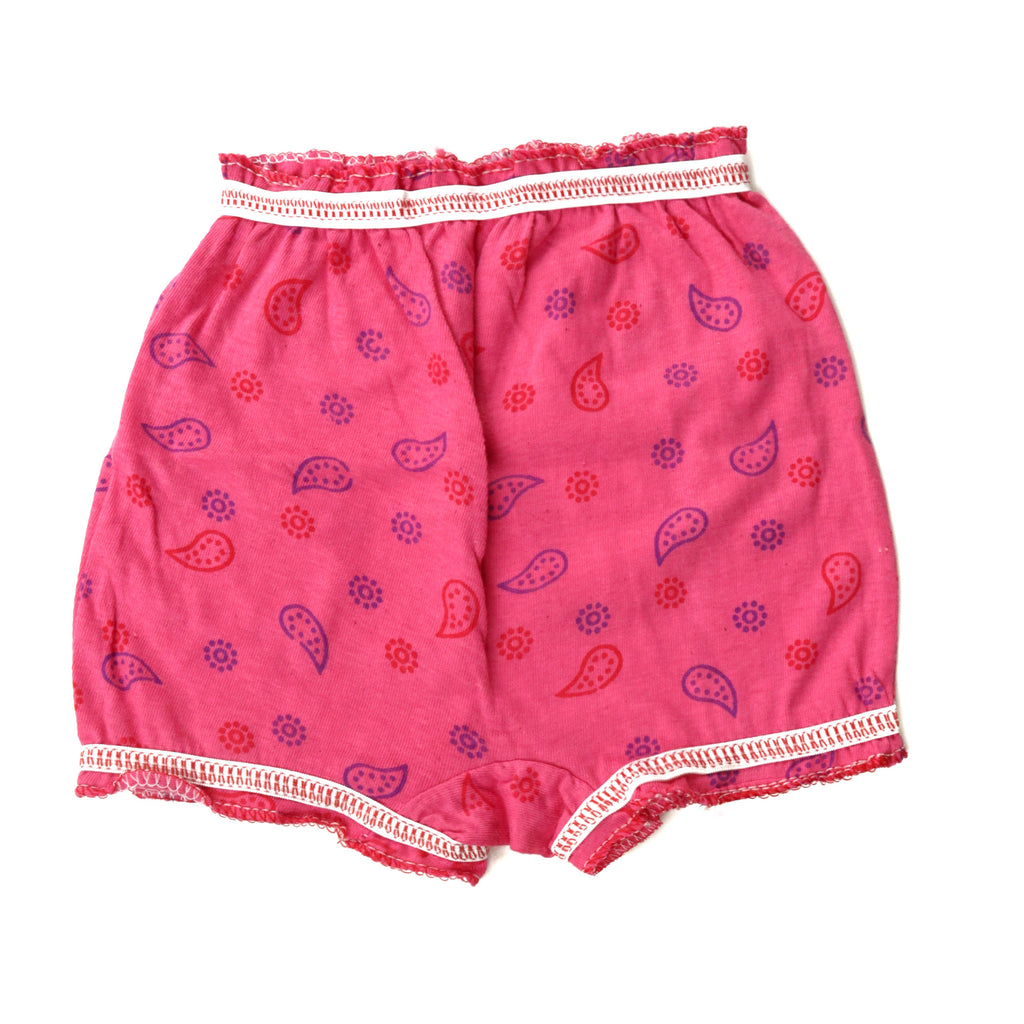 Kids White & Multicolor Bloomers & Underwears