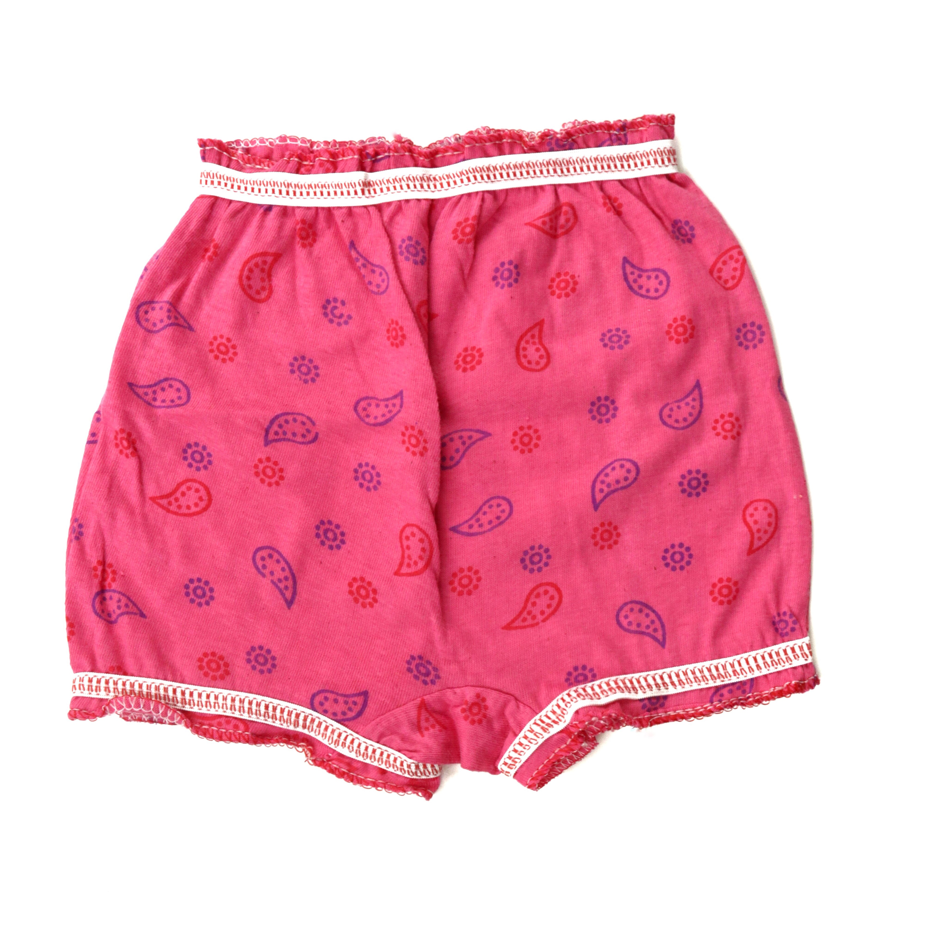 Kids White & Multicolor Bloomers & Underwears