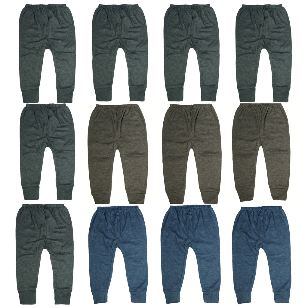 Kids Unisex Thermal Melange Lower for Winters